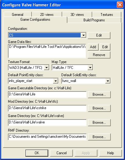 Valve Hammer Editor. Конфигурация CS. Half Life 1 Valve Hammer Editor download. Interro-SL программа. Game configuration